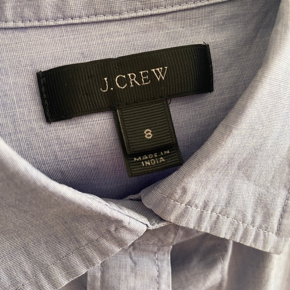 J. Crew sequin tuxedo stripe Oxford - Picture 7 of 10